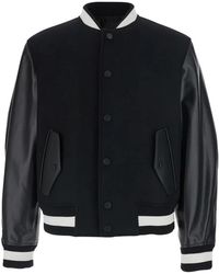 Givenchy - Mix Material Blouson - Lyst