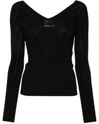 Jacquemus - V-Neck Knitwear - Lyst
