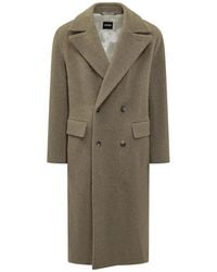 HUGO - Double-Breasted Coats - Lyst