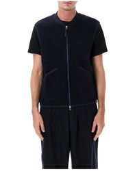 Universal Works - Wool Fleece Zip Waistcoat - Lyst