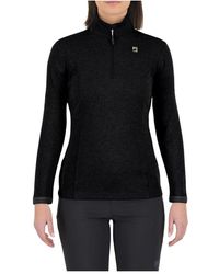 Karpos - Truien & Vesten ,Zwart ,Zwarte Half Zip Pizzocco Jas - Lyst
