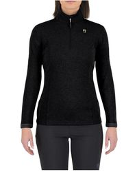 Karpos - Truien & Vesten ,Zwart ,Zwarte Half Zip Pizzocco Jas - Lyst