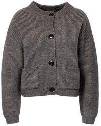 JC Sophie - Truien & Vesten ,Grijs ,Katoen Perline Cardigan - Lyst
