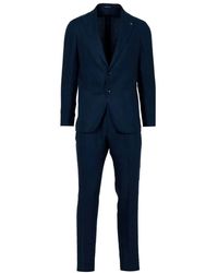 Tagliatore - Jurken Blauw - Lyst