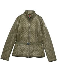 Moncler - Geranium Gewatteerde Korte Donsjas - Lyst