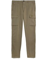 Lyle & Scott - Slim-Fit Trousers - Lyst