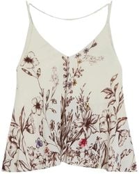 Semicouture - Sleeveless Tops - Lyst