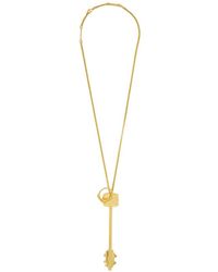 Rabanne - Key Pendant Necklace - Lyst