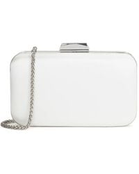 Kazar - Elegante Hochzeits-Clutch-Tasche Mit Silbernen Elementen - Lyst