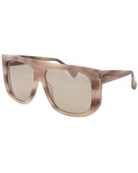 Max Mara - Stilvolle Rechteckige Sonnenbrille Mit Uv-Schutz - Lyst