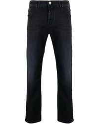 Jacob Cohen - E gewaschene Slim Fit Denim Jeans - Lyst