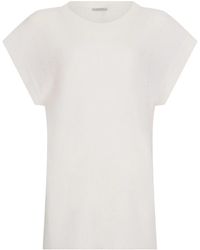 Malo - Kurzarmpullover - Lyst
