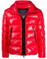 Paul & Shark - Quilted Puffer Jacket With Removable Sleeves - Lyst