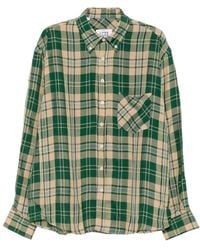 LC23 - Overhemden ,Veelkleurig ,S506Ss 26 Viscose Check Shirt - Lyst