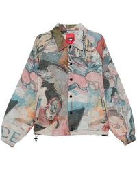 Kidsuper - Jassen ,Veelkleurig ,Café De La Coaches Jacket - Lyst
