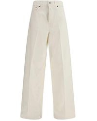 Haikure - Broeken ,Wit ,Katoen Bethany Twill 45 Jeans - Lyst