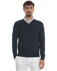 Harmont & Blaine - Knitwear > v-neck knitwear - Lyst