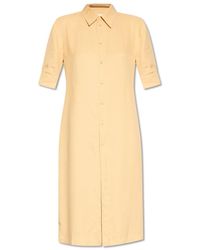 Jil Sander - Kleedjes ,Jurk Met Korte Mouwen - Lyst