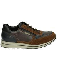 Mephisto - Schoenen ,Bruin ,Suède Casual Bruine Suède Leren Schoenen - Lyst