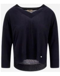 Herno - Leichter Baumwolljersey-Pullover - Lyst