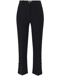 Elisabetta Franchi - Cropped Trousers - Lyst