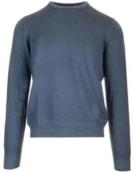 Barba Napoli - Round-Neck Knitwear - Lyst