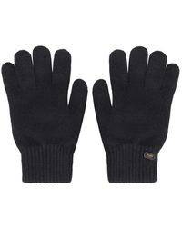 Moorer - Kaschmirhandschuhe Mit Wildledereinsatz - Lyst