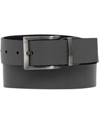 ARMANI EXCHANGE - Ledergürtel Mit Logo - Lyst