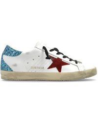 Golden Goose - Sportschuhe Super Star Classic Mit Liste - Lyst