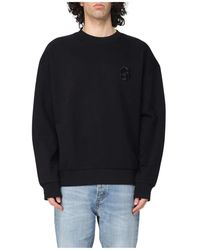 HUGO - Boss Crewneck Sweatshirt Wit - Lyst