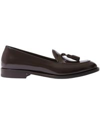 SCAROSSO - Sienna Tassel Loafers - Handgefertigte italienische Lederschuhe - Lyst