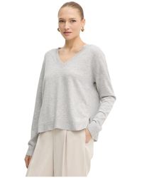Liu Jo - Truien & Vesten ,Grijs ,Sweatshirts & Hoodies - Lyst