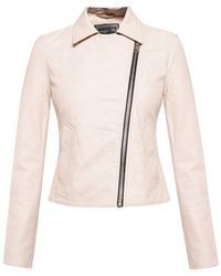 AllSaints 'vela' Biker Jacket - Roze