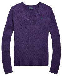 Polo Ralph Lauren - Knitwear > V-neck Knitwear - Lyst