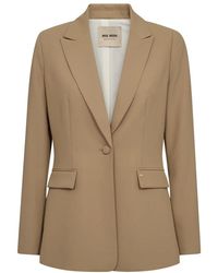 Mos Mosh - Jassen ,Polyester Elegant Mmleonora Miley Blazer Tannin - Lyst