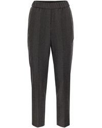 Peserico - Straight Trousers - Lyst