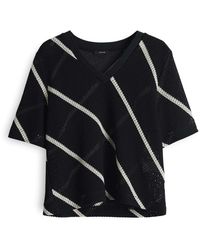 Opus - Buntes Damen Sweatshirt Klassischer Schnitt - Lyst