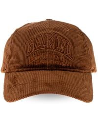 Ganni - Corduroy Cap - Lyst