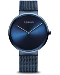 Bering - Classic armbanduhr saphirglas, edelstahl, blau14539-397 - Lyst