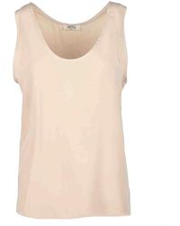 Think! - Viscose Mouwloze Top - Lyst