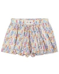 Fendi - Korte Broeken ,Veelkleurig ,Katoen Short Shorts - Lyst
