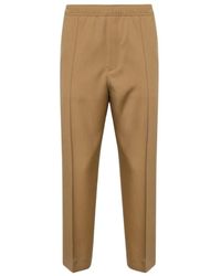 Lanvin - Trousers > slim-fit trousers - Lyst