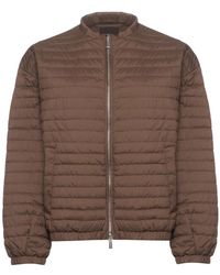 Moorer - Jassen ,Bruin ,Leer Elvira S3 Jacket - Lyst