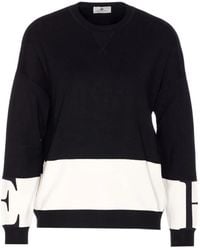 Elisabetta Franchi - Round-Neck Knitwear - Lyst