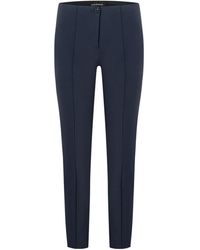 Cambio - Broeken ,Blauw ,Stretch Skinny Broek - Lyst