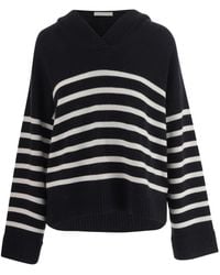 Allude - V-Neck Knitwear - Lyst