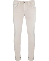 Dondup - Straight Trousers - Lyst