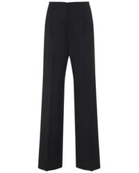 Alberta Ferretti - Straight Trousers - Lyst