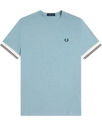 Fred Perry - Twin Tipped Cuff T-Shirt - Lyst
