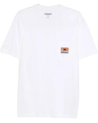 Sebago - Tops ,Wit ,Katoen Rockycoast T-Shirt - Lyst